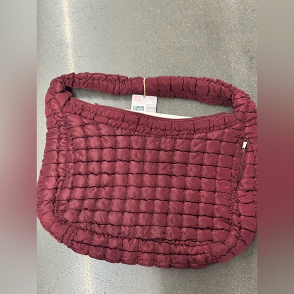 Quilted Burgundy Saddle Pad - Picture 1 of 2